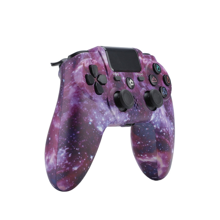 ZR486 Wireless Game Controller For PS4, Product color: Purple Starry Sky - Gamepads by PMC Jewellery | Online Shopping South Africa | PMC Jewellery