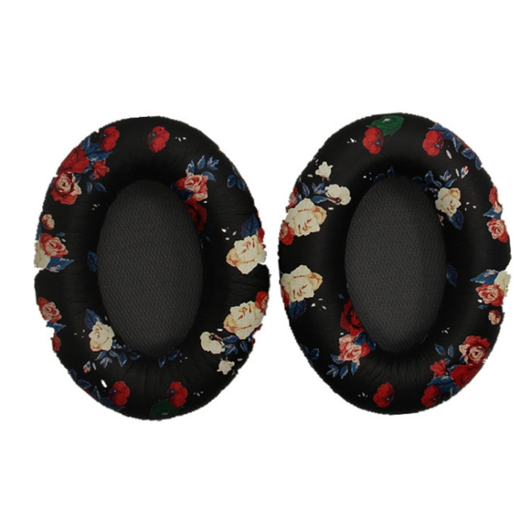 2 PCS Headset Sponge Cover For BOSE QC15 / QC3 / QC2 / QC25 / AE2 / AE2i(Print Color + Gray) - Earmuff & Pad by PMC TechLife | Online Shopping South Africa | PMC TechLife