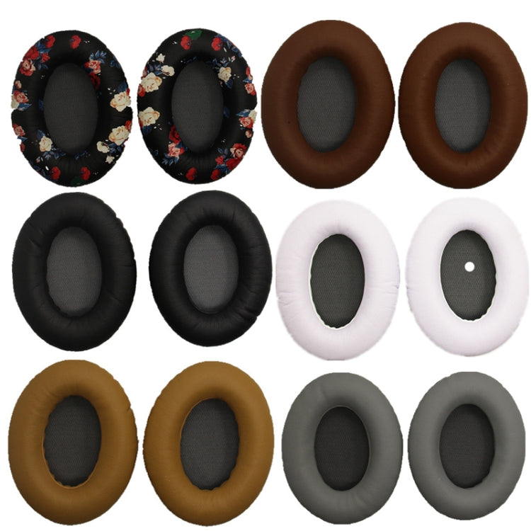 2 PCS Headset Sponge Cover For BOSE QC15 / QC3 / QC2 / QC25 / AE2 / AE2i(Coffee  + Gray) - Earmuff & Pad by PMC TechLife | Online Shopping South Africa | PMC TechLife