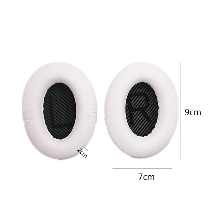 2 PCS Headset Sponge Cover For BOSE QC15 / QC3 / QC2 / QC25 / AE2 / AE2i(Coffee  + Black LR) - Earmuff & Pad by PMC TechLife | Online Shopping South Africa | PMC TechLife