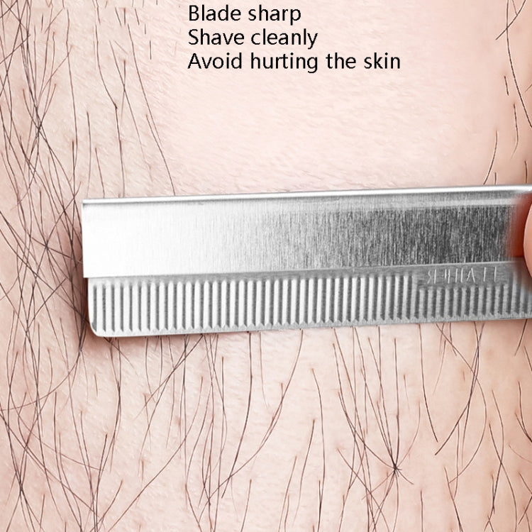 5 Box / Set Eyebrow Trimming Blade Stainless Steel Eyebrow Scraper(10 PCS / Box) - free shipping - PMC TechLife - Order now!