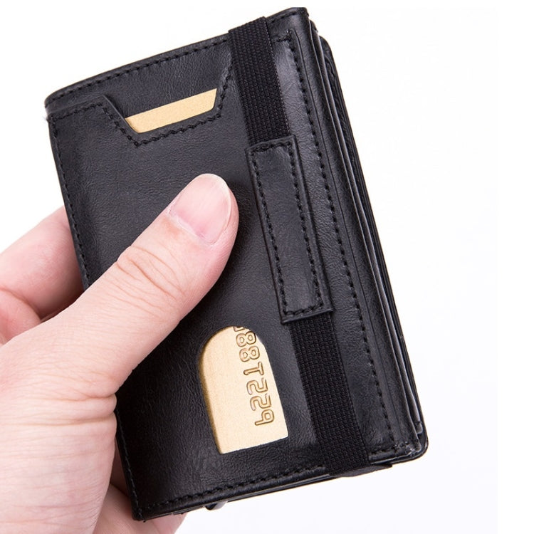 RFID Anti-Theft Aluminum Alloy Card Case(Carbon Fiber Black) - free shipping - PMC TechLife - Order now!