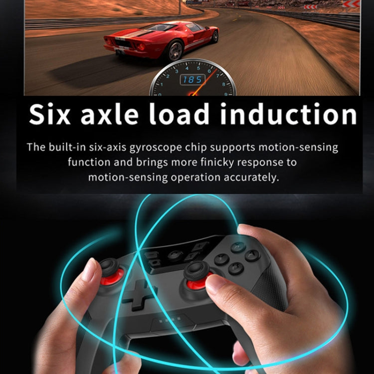 TNS-0118A Wireless Bluetooth Gamepad With Wake-Up NFC Function For Switch Pro - Gamepads by PMC TechLife | Online Shopping South Africa | PMC TechLife