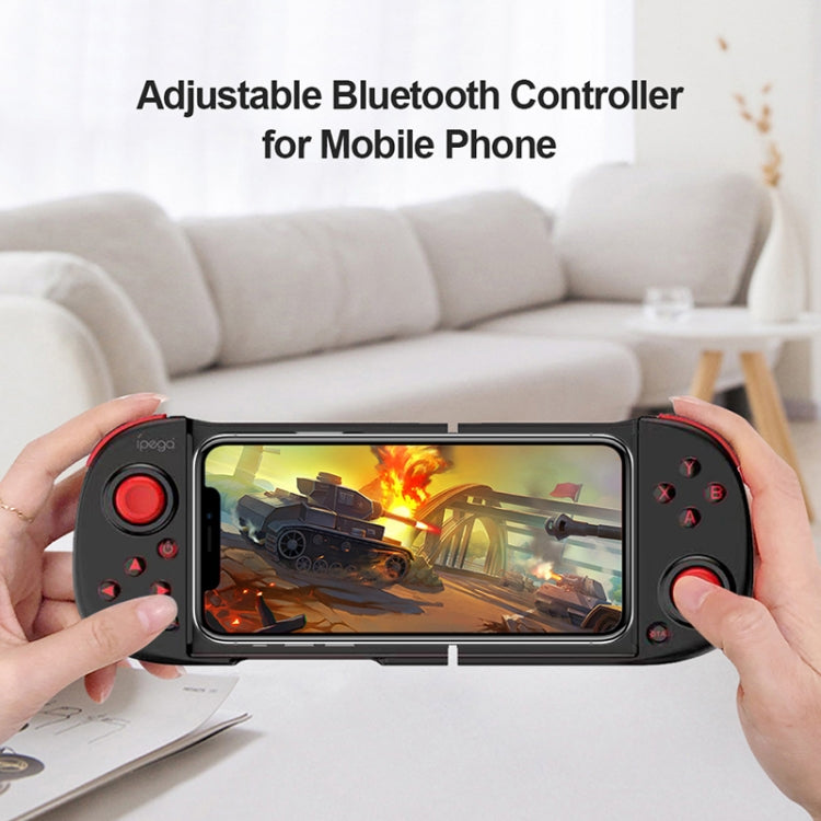 IPEGA PG-9217 Stretching Bluetooth Wireless Mobile Phone Direct Connection For Android / iOS / Nintendo Switch / PC / PS3 Game Handle(Black Red) - Gamepads by IPEGA | Online Shopping South Africa | PMC Jewellery | Buy Now Pay Later Mobicred