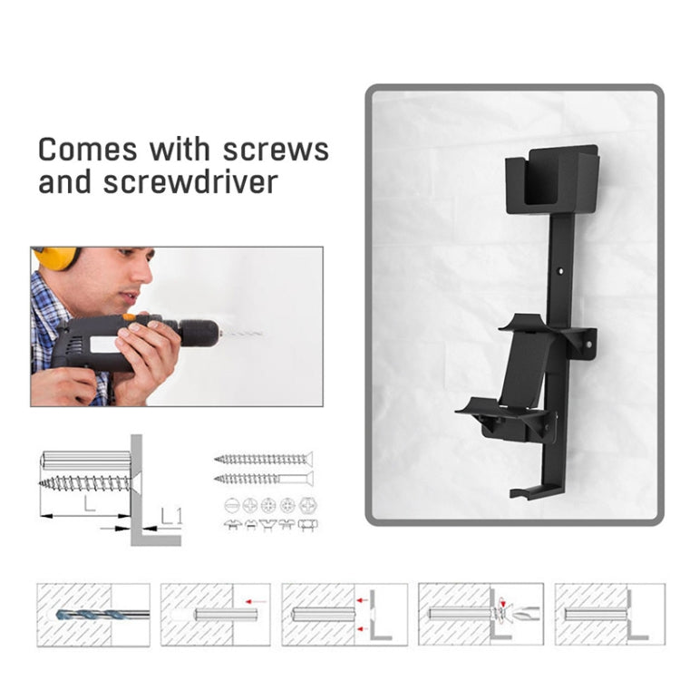 JYS P5125 Earphone / Handle / Remote Control Wall Hook For PS5 / PS4 / Xbox / Switch(White) - free shipping - PMC TechLife - Order now!