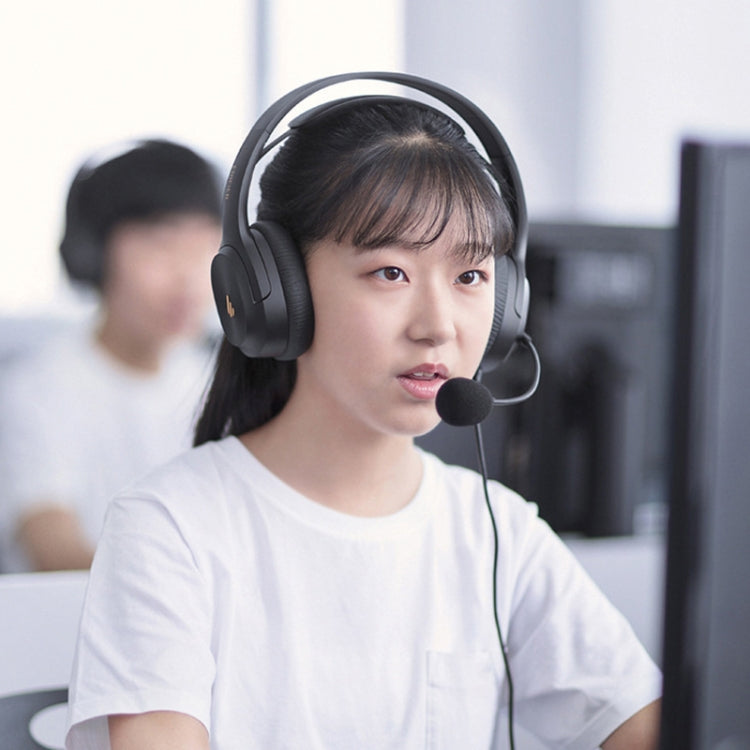 Edifier USB K5000 Mock Exam Headset Online Class Education Oral Training Headset, Cable Length: 2.8m(Black) - free shipping - PMC TechLife - Order now!