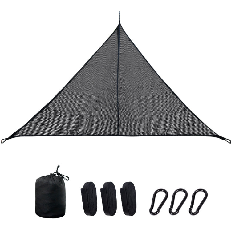 Outdoor Multi-person Hammock Large Sky Tree Tent Aerial Camping Hammock Triangle Hammock, Side Length: 2.9m - Hammocks by PMC Jewellery | Online Shopping South Africa | PMC Jewellery | Buy Now Pay Later Mobicred