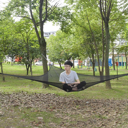 Outdoor Multi-person Hammock Large Sky Tree Tent Aerial Camping Hammock Triangle Hammock, Side Length: 2.9m - Hammocks by PMC Jewellery | Online Shopping South Africa | PMC Jewellery | Buy Now Pay Later Mobicred