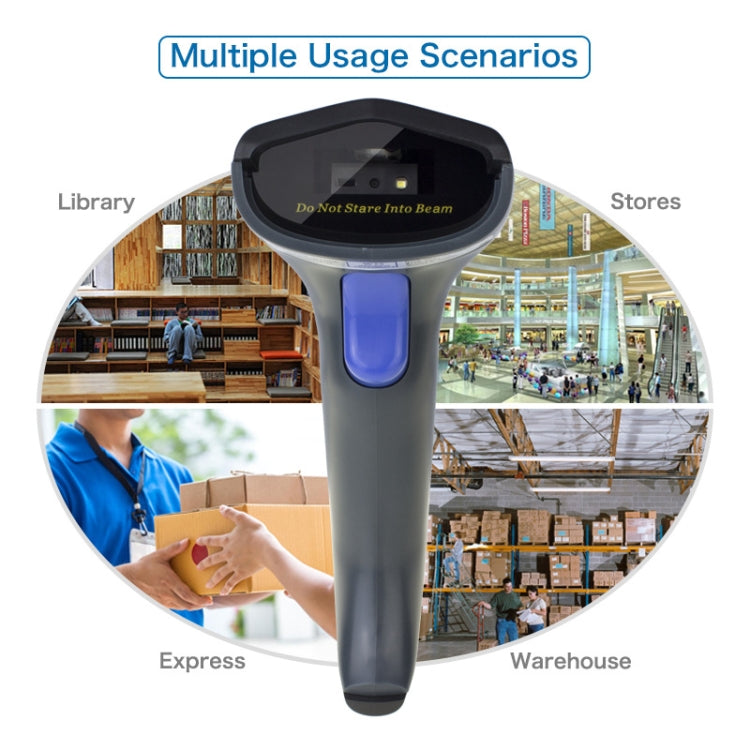 NETUM High-Precision Barcode QR Code Wireless Bluetooth Scanner, Model: Bluetooth + 2.4G + Wired - Barcode Scanner by NETUM | Online Shopping South Africa | PMC Jewellery | Buy Now Pay Later Mobicred