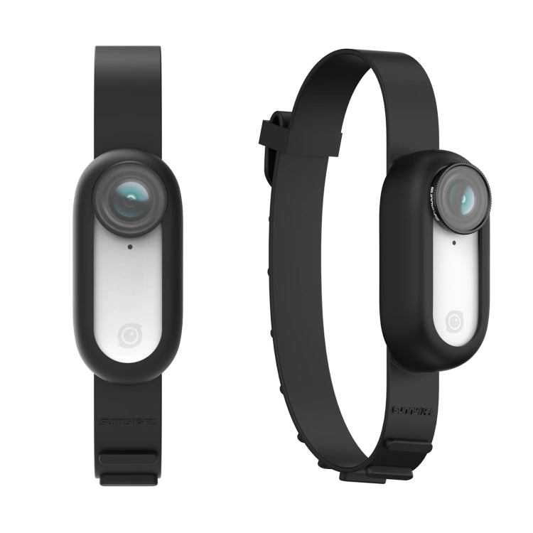 Sunnylife  IST-Q9335 Camera Strap Silicone Protective Cover Wristband Palm Backpack Bicycle Strap Cat Collar For Insta360 GO2(Black) - Others by Sunnylife | Online Shopping South Africa | PMC TechLife | Buy Now Pay Later Mobicred