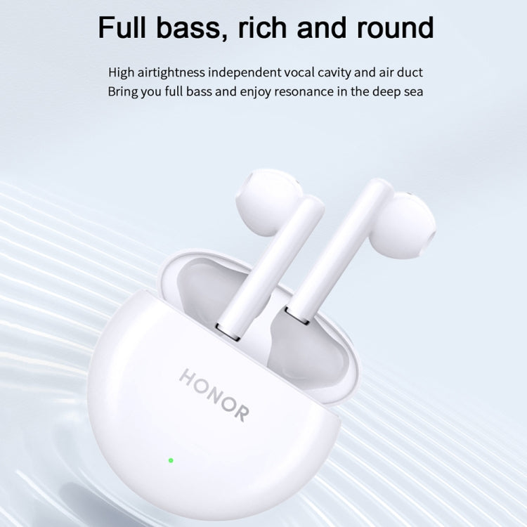 Honor Earbuds X5 Semi-in-ear Smart Call Noise Reduction Wireless Bluetooth Earphones(Glaze White) - Bluetooth Earphone by Huawei | Online Shopping South Africa | PMC Jewellery | Buy Now Pay Later Mobicred