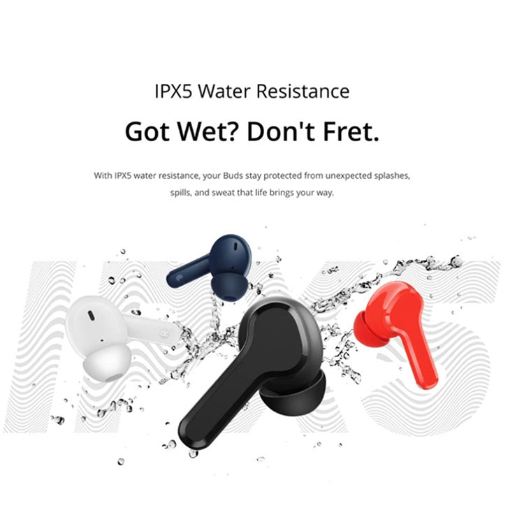 Realme Buds T100 AI ENC Smart Call Noise Reduction Wireless In-Ear Bluetooth Earphones(Blue) - Bluetooth Earphone by Realme | Online Shopping South Africa | PMC Jewellery
