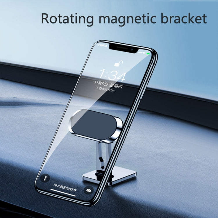 2 PCS Multifunctional Car Phone Holder Magnetic Suction Instrument Panel Navigation Suction Cup Holder, Colour: S17 Black - Car Holders by PMC TechLife | Online Shopping South Africa | PMC TechLife