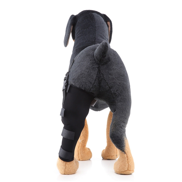 HJ19 Pet Surgery Rehabilitation Back Leg Protector Walking Aids, Size: M(Black Left Back Leg) - Pet Care by PMC TechLife | Online Shopping South Africa | PMC TechLife