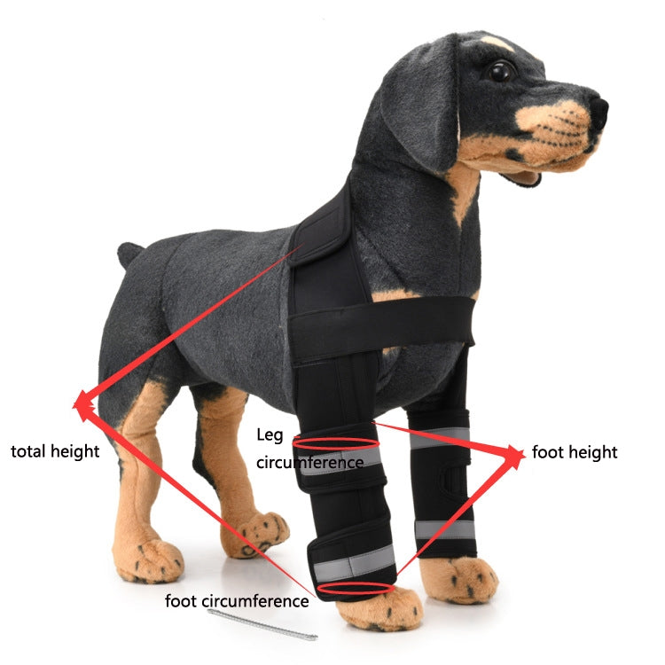 Pet Dog Leg Knee Guard Surgery Injury Protective Cover, Size: M(Anti-glory Model (Blue)) - Pet Care by PMC TechLife | Online Shopping South Africa | PMC TechLife