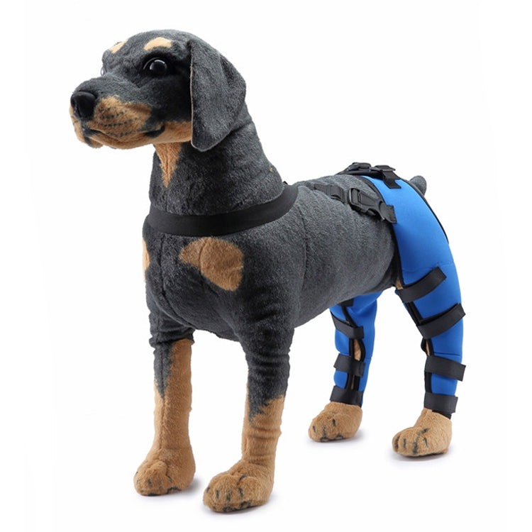 Pet Dog Leg Knee Guard Surgery Injury Protective Cover, Size: XS(Blue) - Protective & Protection by PMC TechLife | Online Shopping South Africa | PMC TechLife | Buy Now Pay Later Mobicred