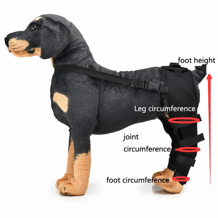 Pet Dog Leg Knee Guard Surgery Injury Protective Cover, Size: XS(Red) - Pet Care by PMC TechLife | Online Shopping South Africa | PMC TechLife