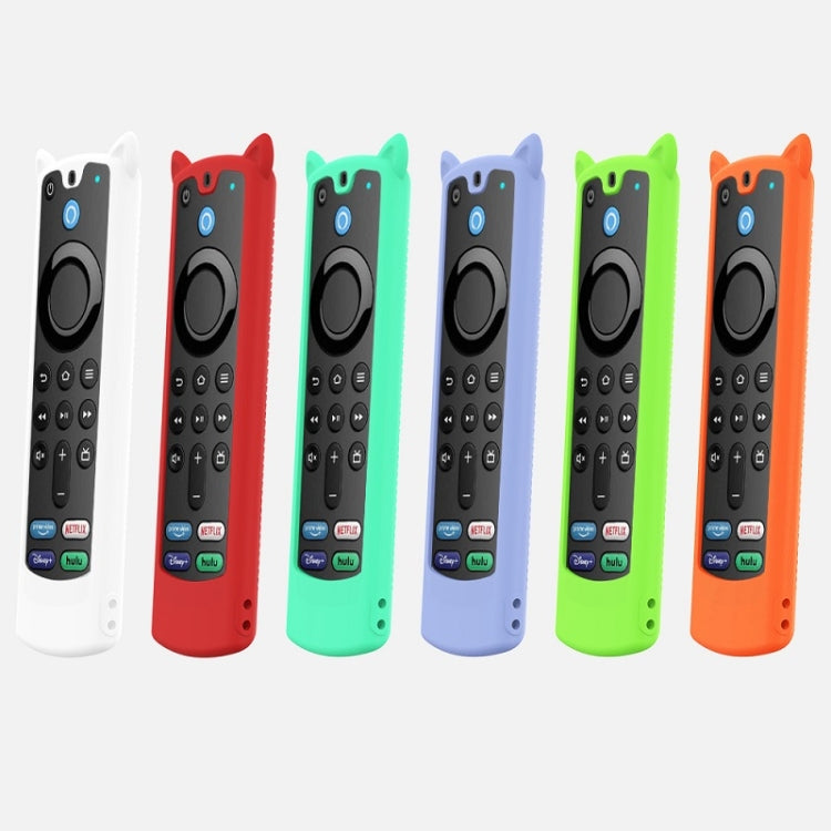 2 PCS Y26 Remote Control Case For Amazon ALEXA Voice Remote 3rd Gen(Orange) - Remote Control Covers by PMC TechLife | Online Shopping South Africa | PMC TechLife