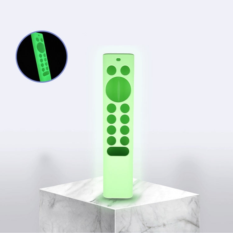 2 PCS Y7 Remote Control Silicone Protective Cover For NVIDIA Shield TV Pro/4K HDR(Luminousg Green) - Remote Control Covers by PMC TechLife | Online Shopping South Africa | PMC TechLife