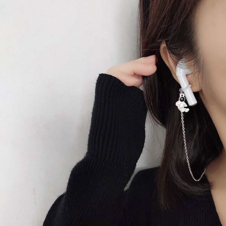 2 Pairs Wireless Bluetooth Headset Anti-Lost Astronaut Anti-Lost Chain For AirPods(Plastic) - Anti-lost & Holder by PMC Jewellery | Online Shopping South Africa | PMC Jewellery