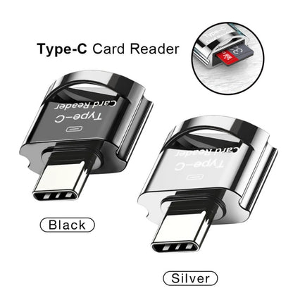 C10 TYPE-C Interface Mobile Phone Memory Card, Capacity: 64GB(Black) - Micro SD Card by PMC Jewellery | Online Shopping South Africa | PMC Jewellery