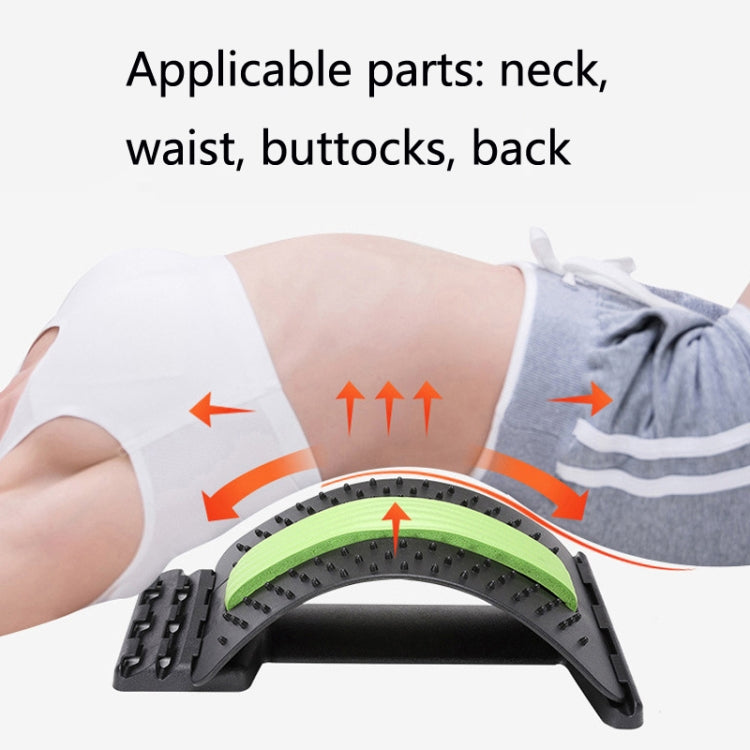 Lumbar Disc Stretcher Spine Orthosis(Black Blue) - Massage & Relaxation by PMC TechLife | Online Shopping South Africa | PMC TechLife