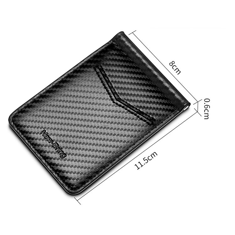 New-Bring Anti-Theft RFID Card Holder Men Ultra-Thin Card Holder Multi-Card Position ID Leather Case(Black) - free shipping - PMC TechLife - Order now!