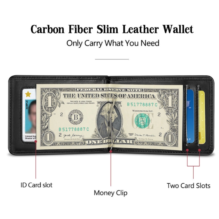 New-Bring Anti-Theft RFID Card Holder Men Ultra-Thin Card Holder Multi-Card Position ID Leather Case(Black) - free shipping - PMC TechLife - Order now!