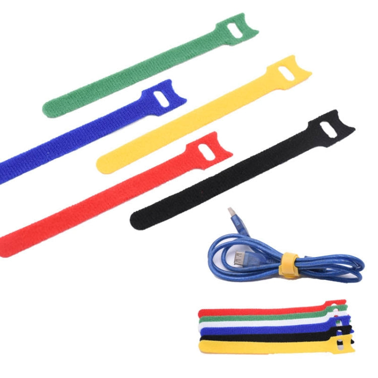 60 PCS T-Shaped Cable Organizer Belt Nylon Winder Buckle, Length: 15cm(Color Random Delivery) - Cable Organizer by PMC TechLife | Online Shopping South Africa | PMC TechLife | Buy Now Pay Later Mobicred