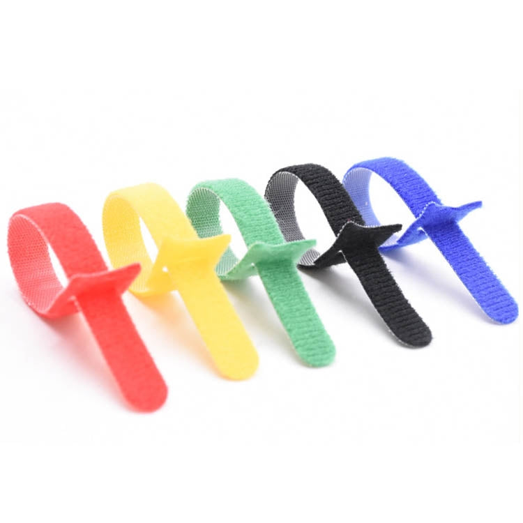 60 PCS T-Shaped Cable Organizer Belt Nylon Winder Buckle, Length: 20cm(Color Random Delivery) - Cable Organizer by PMC TechLife | Online Shopping South Africa | PMC TechLife | Buy Now Pay Later Mobicred