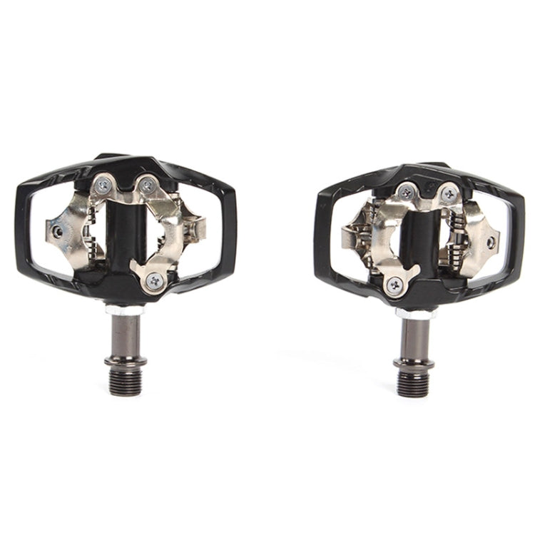 PD-M8020 Mountain Bike Bicycle Self-Locking Pedal With Buckle(Black) - Pedals by PMC TechLife | Online Shopping South Africa | PMC TechLife
