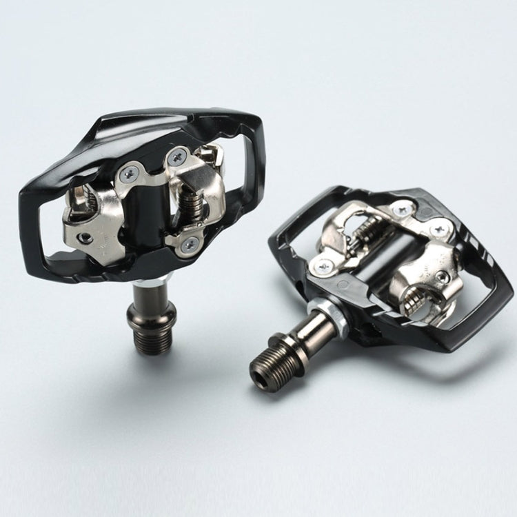 PD-M8020 Mountain Bike Bicycle Self-Locking Pedal With Buckle(Black) - Pedals by PMC TechLife | Online Shopping South Africa | PMC TechLife