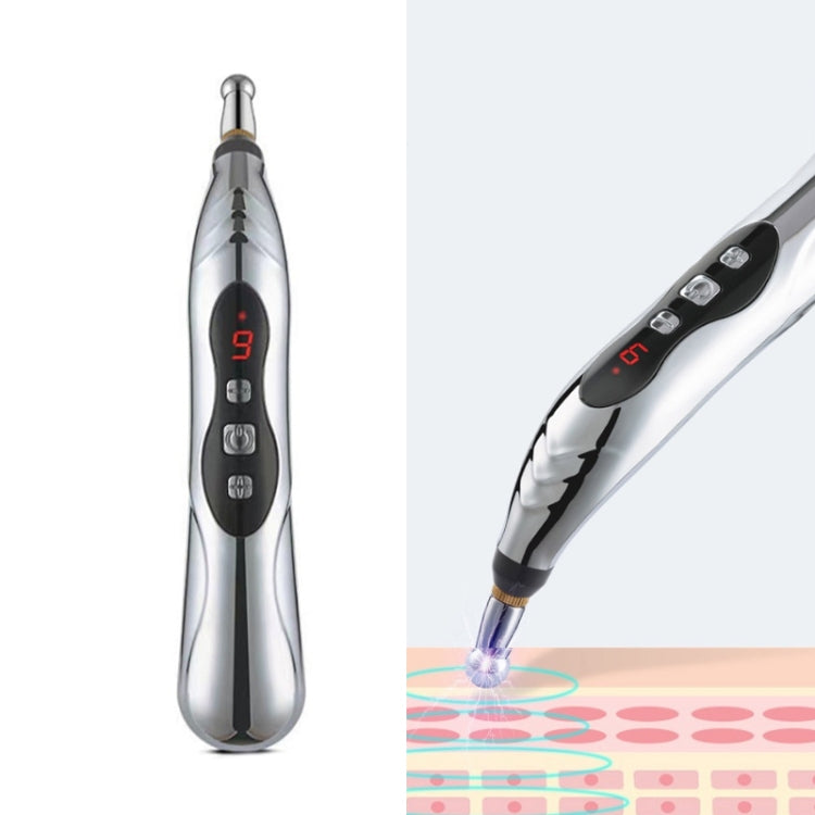 Circulating Energy Automatic Point Finding Meridian Pen Home Pain Electronic Acupuncture Pen Specifications： 3 Head Color Box (Charging Model) - free shipping - PMC TechLife - Order now!