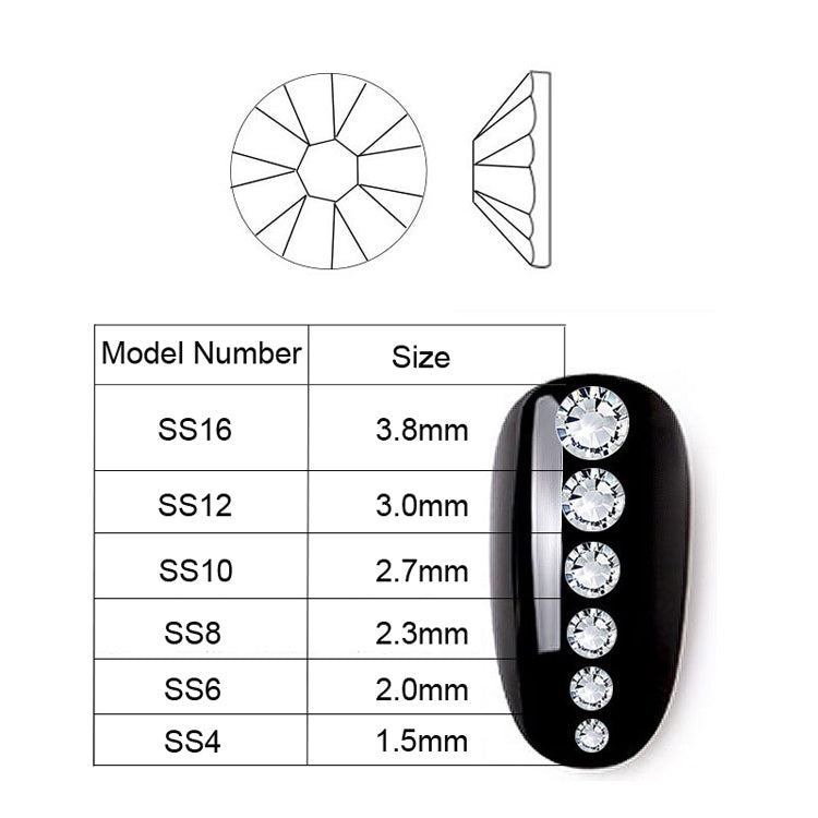 Nail Flat-back AB Crystal Strass 3D Charm Gems DIY Manicure Nail Art Decorations(02) - Nail Stickers by PMC TechLife | Online Shopping South Africa | PMC TechLife