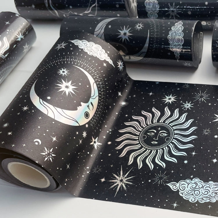 88988 Colorful Bronzing Washi Tape Starry Sky Hand Account Tape(Star Hot Stamping 5) - free shipping - PMC TechLife - Order now!