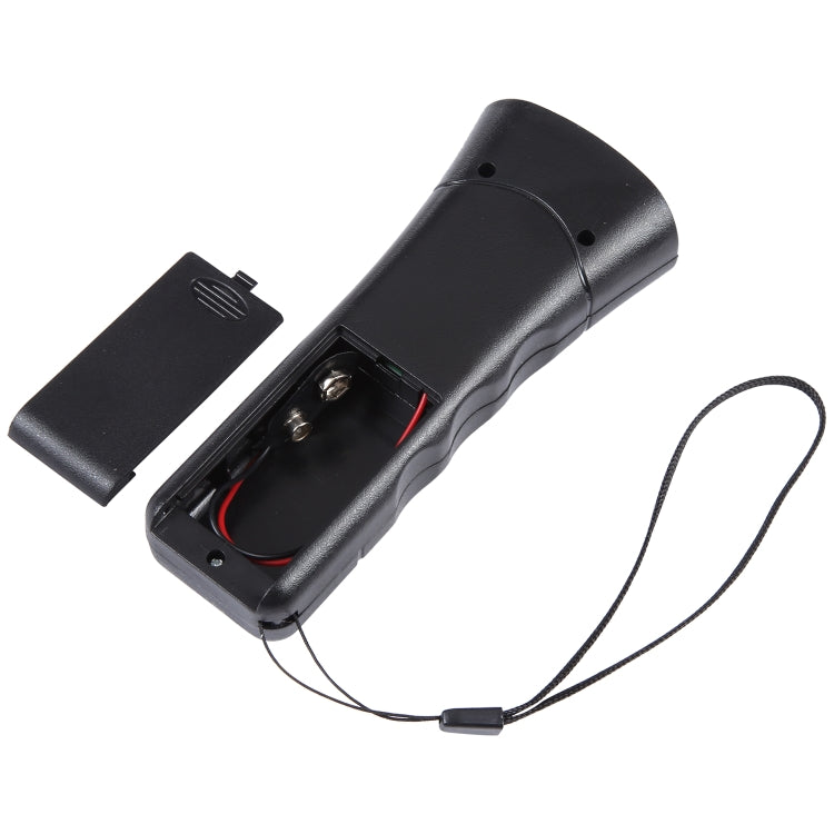 LED Flashlight Ultrasonic Dog Repeller Portable Dog Trainer, Colour: Double black(Colorful Package) - free shipping - PMC TechLife - Order now!