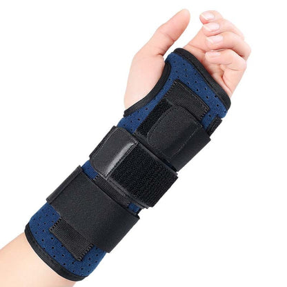 016 Wrist Joint Fixation Belt Sports Joint Dislocation Sprained Bone Fracture Rehabilitation Fixed Splint Guard, Specification: Left Hand(Blue) - Corrector by PMC Jewellery | Online Shopping South Africa | PMC Jewellery