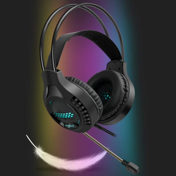 Smailwolf AK3 Headset Game Headphones Wired Luminous Desktop Computer Headset, Style: 3.5mm Double Plug - Multimedia Headset by PMC TechLife | Online Shopping South Africa | PMC TechLife