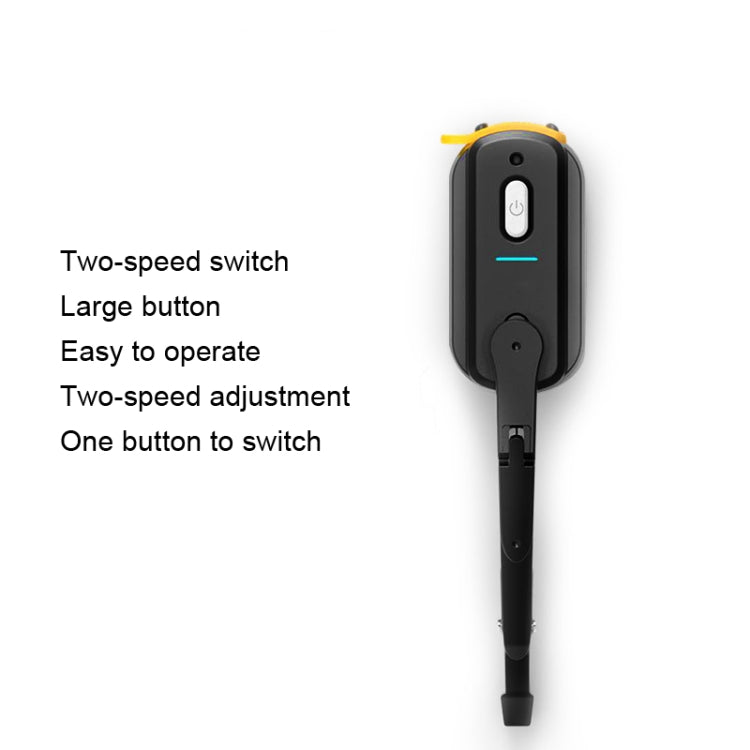 ARP005 Motorcycle Universal Safety Helmet Wiper IP5 Waterproof USB Wiper - Helmets by PMC TechLife | Online Shopping South Africa | PMC TechLife