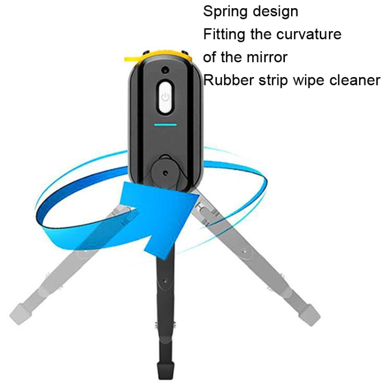 ARP005 Motorcycle Universal Safety Helmet Wiper IP5 Waterproof USB Wiper - Helmets by PMC TechLife | Online Shopping South Africa | PMC TechLife
