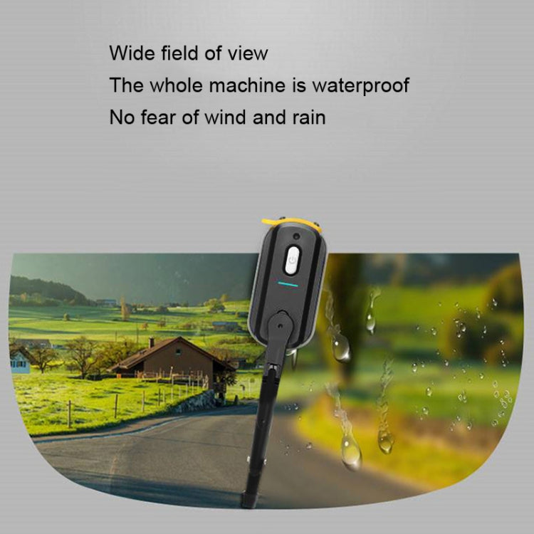 ARP005 Motorcycle Universal Safety Helmet Wiper IP5 Waterproof USB Wiper - Helmets by PMC TechLife | Online Shopping South Africa | PMC TechLife
