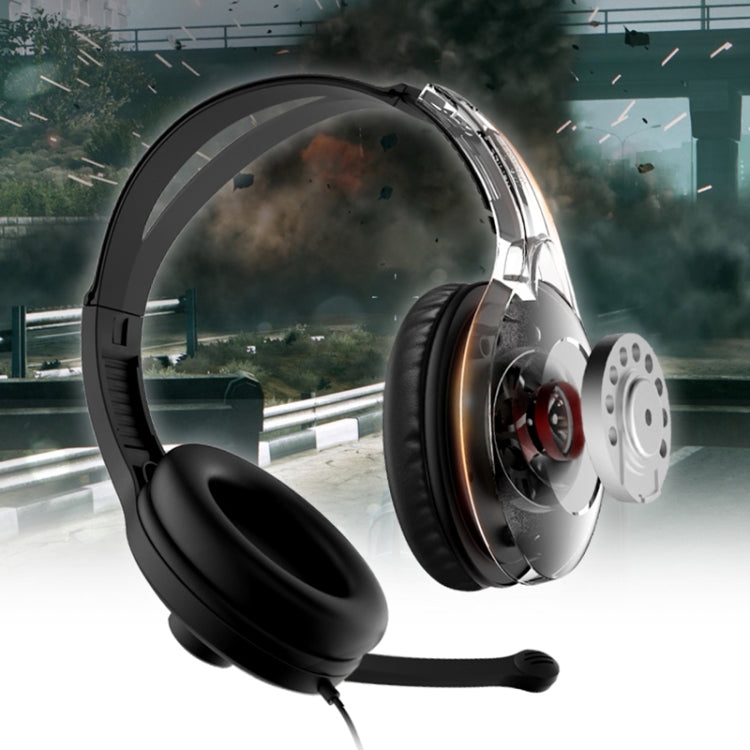 Edifier K800 Desktop Computer Gaming Headset with Microphone, Cable Length: 2m, Style:Single Hole - Multimedia Headset by Edifier | Online Shopping South Africa | PMC Jewellery | Buy Now Pay Later Mobicred