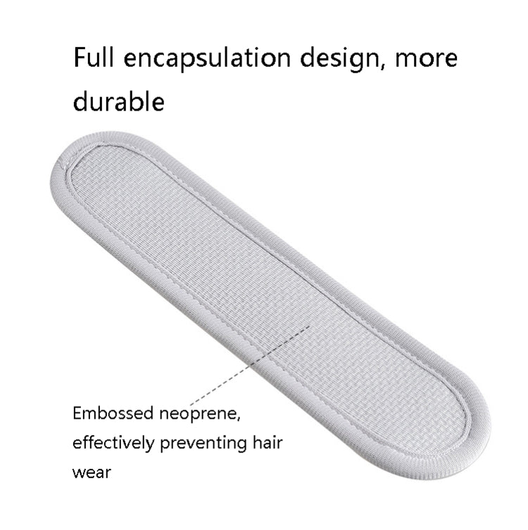 10 PCS G12S Headset Earphone Protection Cover Neoprene Head Beam Protection Pad(Large-Gray) - Earmuff & Pad by PMC TechLife | Online Shopping South Africa | PMC TechLife