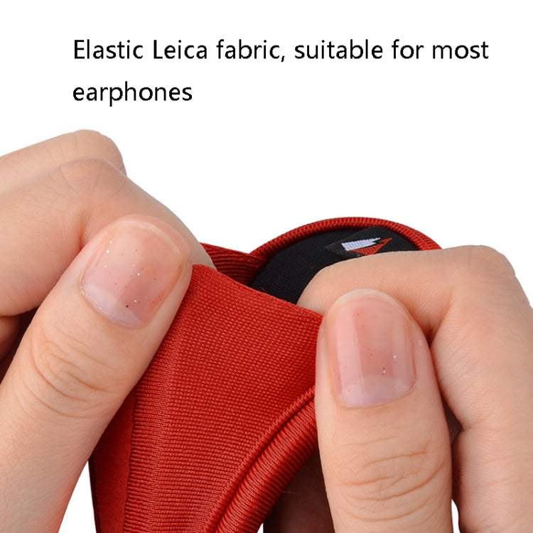 10 PCS G12S Headset Earphone Protection Cover Neoprene Head Beam Protection Pad(Large-Gray) - Earmuff & Pad by PMC TechLife | Online Shopping South Africa | PMC TechLife