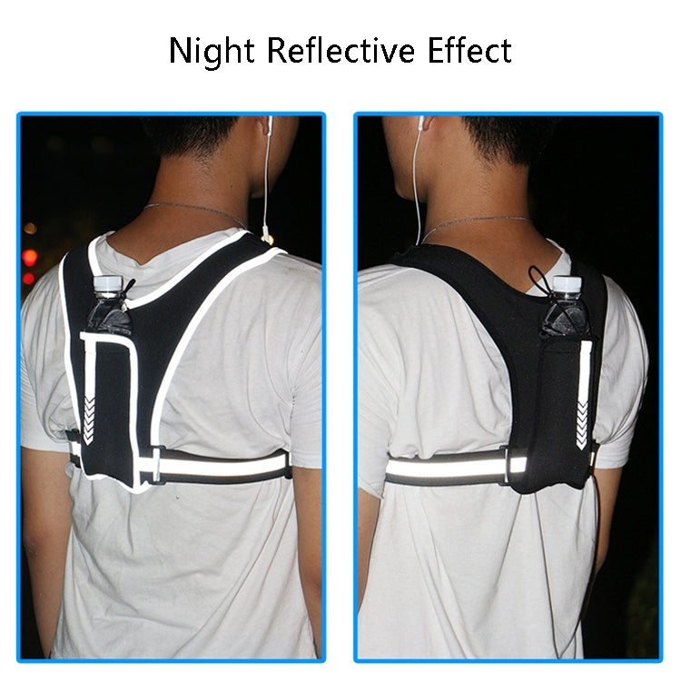 Running Reflective Vest Bag Outdoor Sports Mobile Phone Chest Bag(Luminous Upgrade) - Other Bags by PMC Jewellery | Online Shopping South Africa | PMC Jewellery