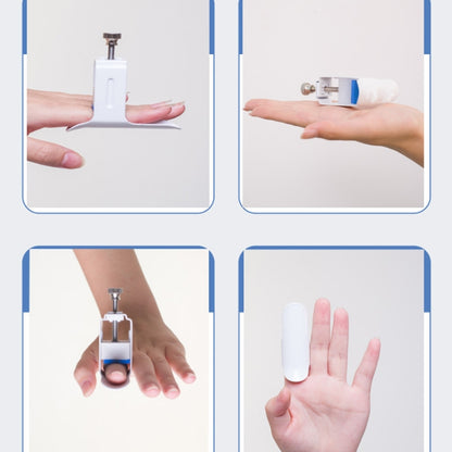 Finger Straightener Finger Fixing Splint Knuckle Bending Rehabilitation Straightening Corrector, Specification: Free Size(White) - Corrector by PMC Jewellery | Online Shopping South Africa | PMC Jewellery