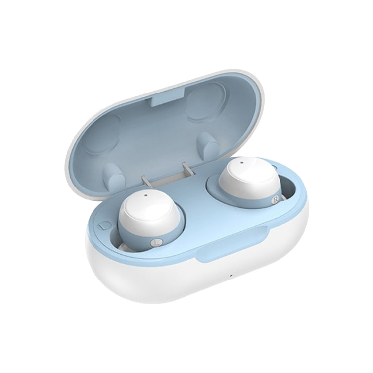 TWS-22 Bluetooth 5.0 In-Ear Sports Waterproof Noise Cancelling Touch Control Mini Headphones(White) - TWS Earphone by PMC TechLife | Online Shopping South Africa | PMC TechLife