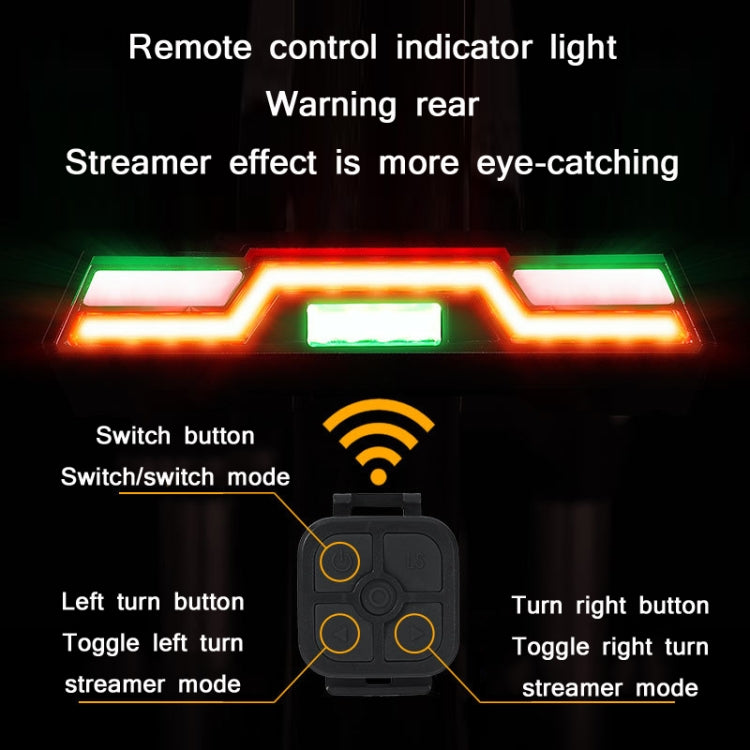 WEST BIKING Mountain Bike Wireless Remote Control USB Charging Riding Warning Turning Light(Remote Steering Taillight) - free shipping - PMC TechLife - Order now!