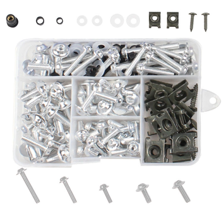 177 PCS/ Box Motorcycle Modification Accessories Windshield Cover Set Screw(Silver) - free shipping - PMC TechLife - Order now!
