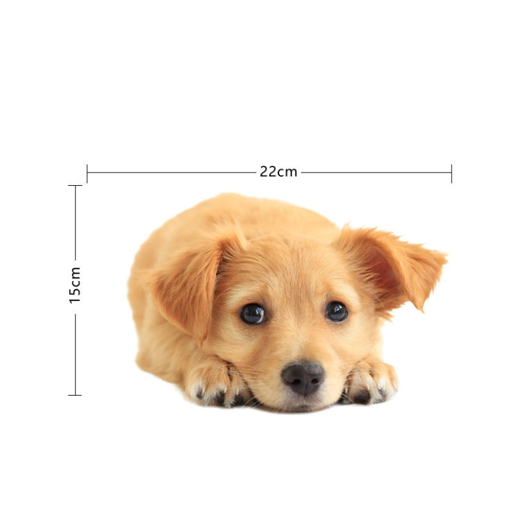Style 1 Small 3D Simulation Dog Car Stickers Rain-Proof Sunscreen Car Sticker Scratch Shaving Decoration Stickers - Decorative Sticker by PMC TechLife | Online Shopping South Africa | PMC TechLife